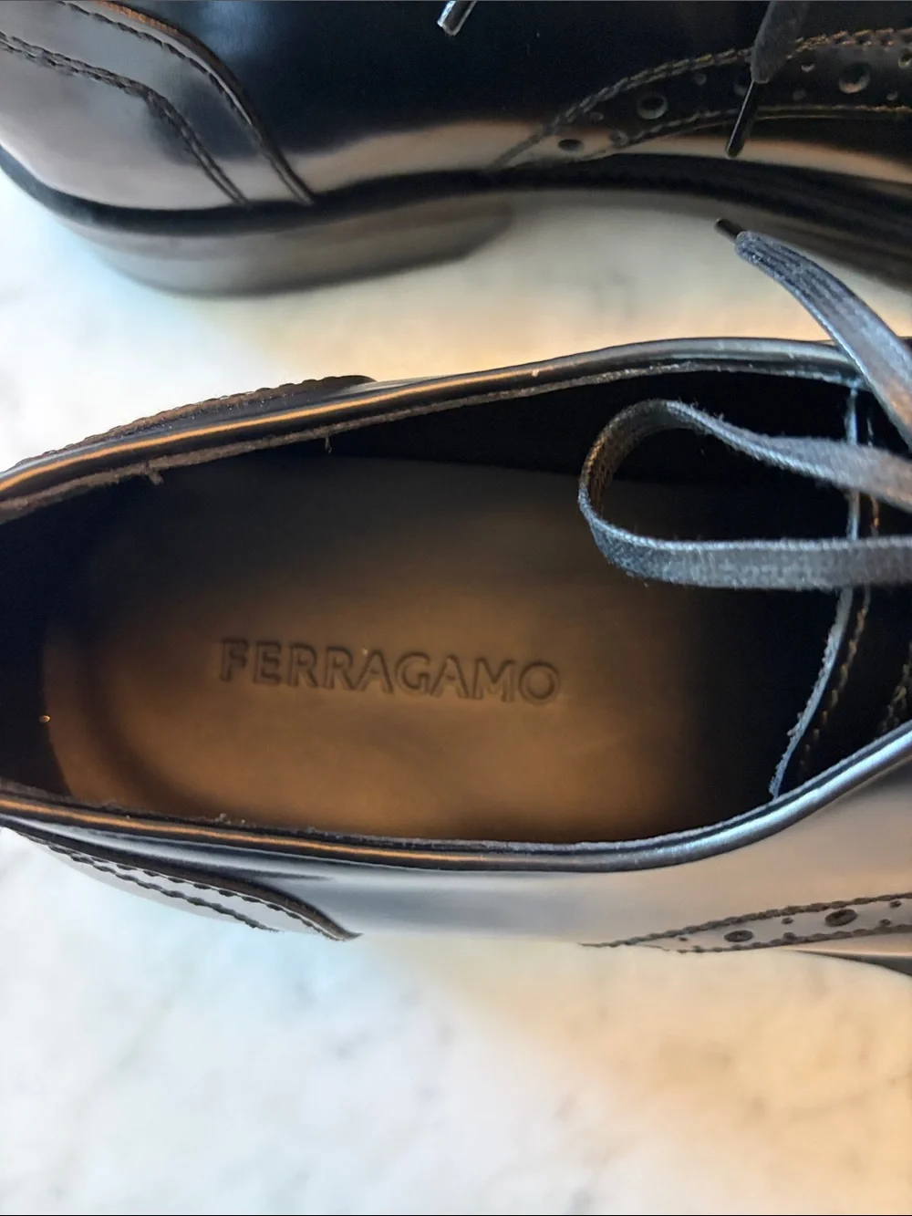 Ferragamo Men’s Festo Wingtip Oxford